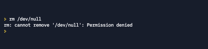 /dev/null 11