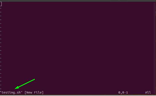 Shell Script Create Bash Editor