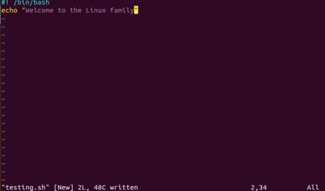 Shell Script Save Editor
